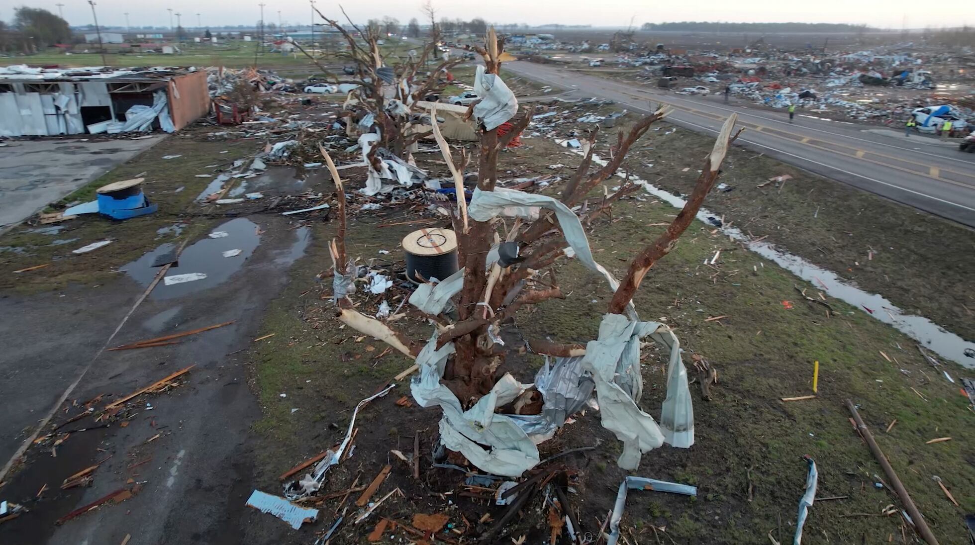 El Paso De Los Tornados Sobre Misisipi En Im Genes Fotos