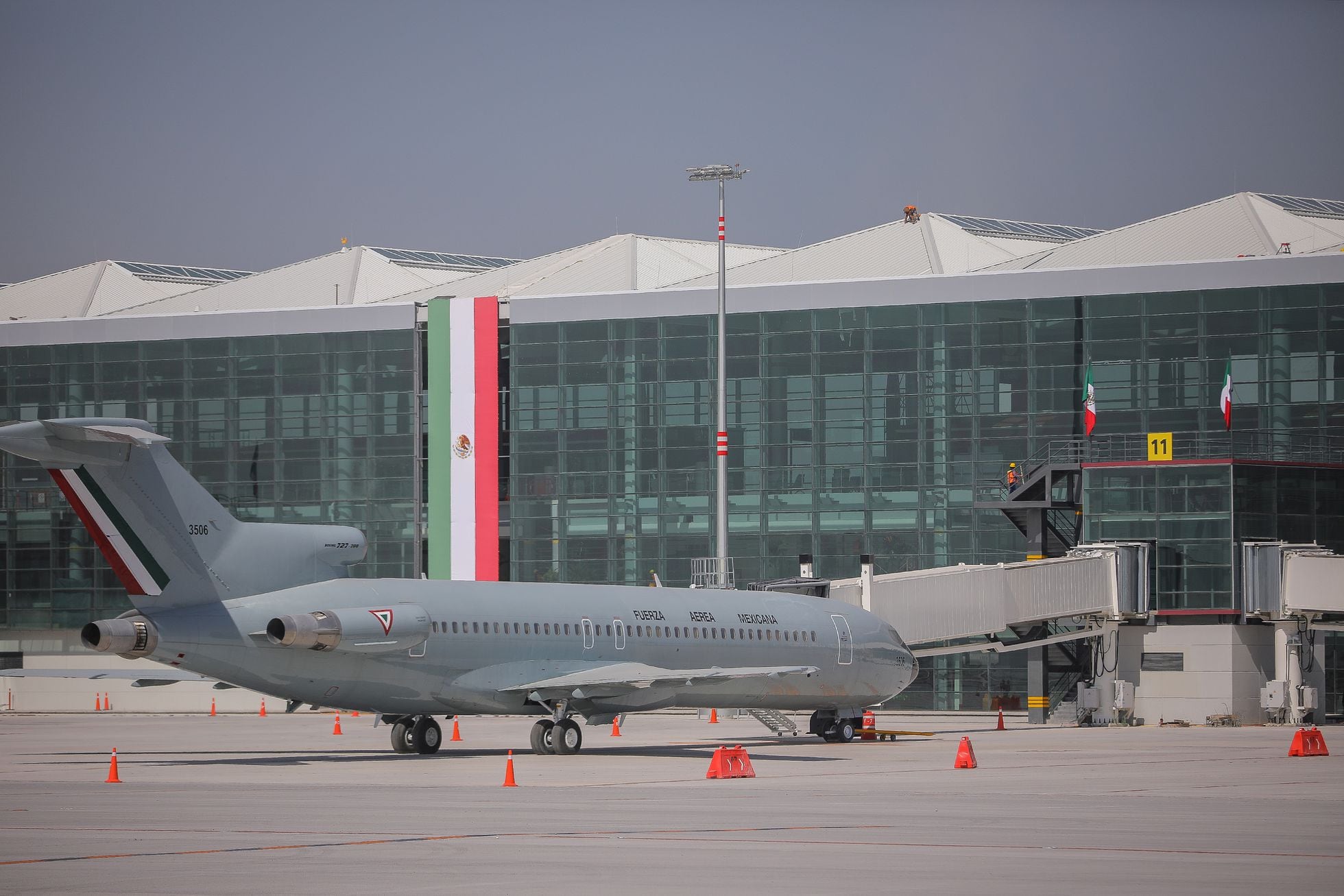 México presenta las rutas aéreas del aeropuerto Felipe Ángeles EL