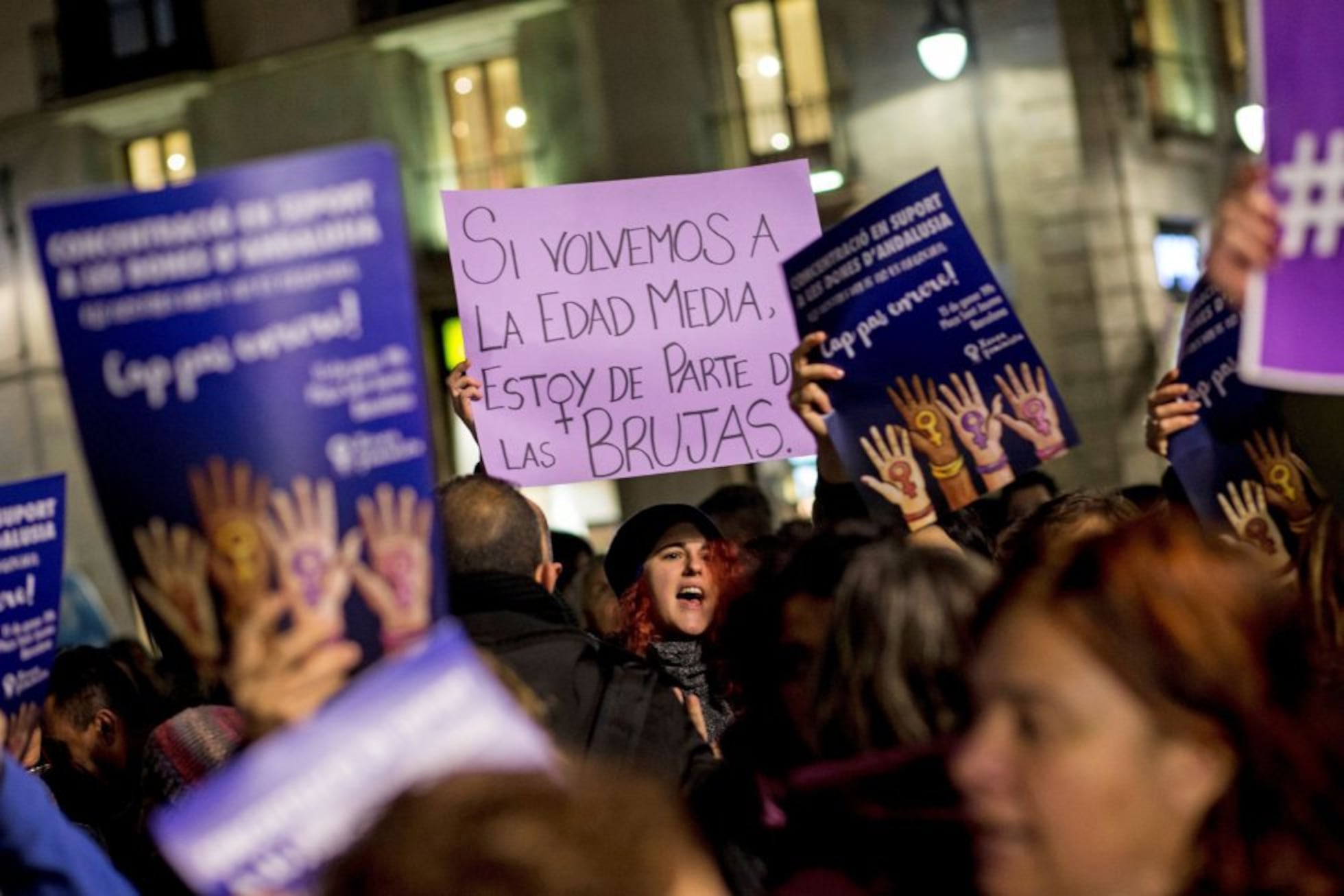 Concentraciones feministas en toda España en imágenes Fotos