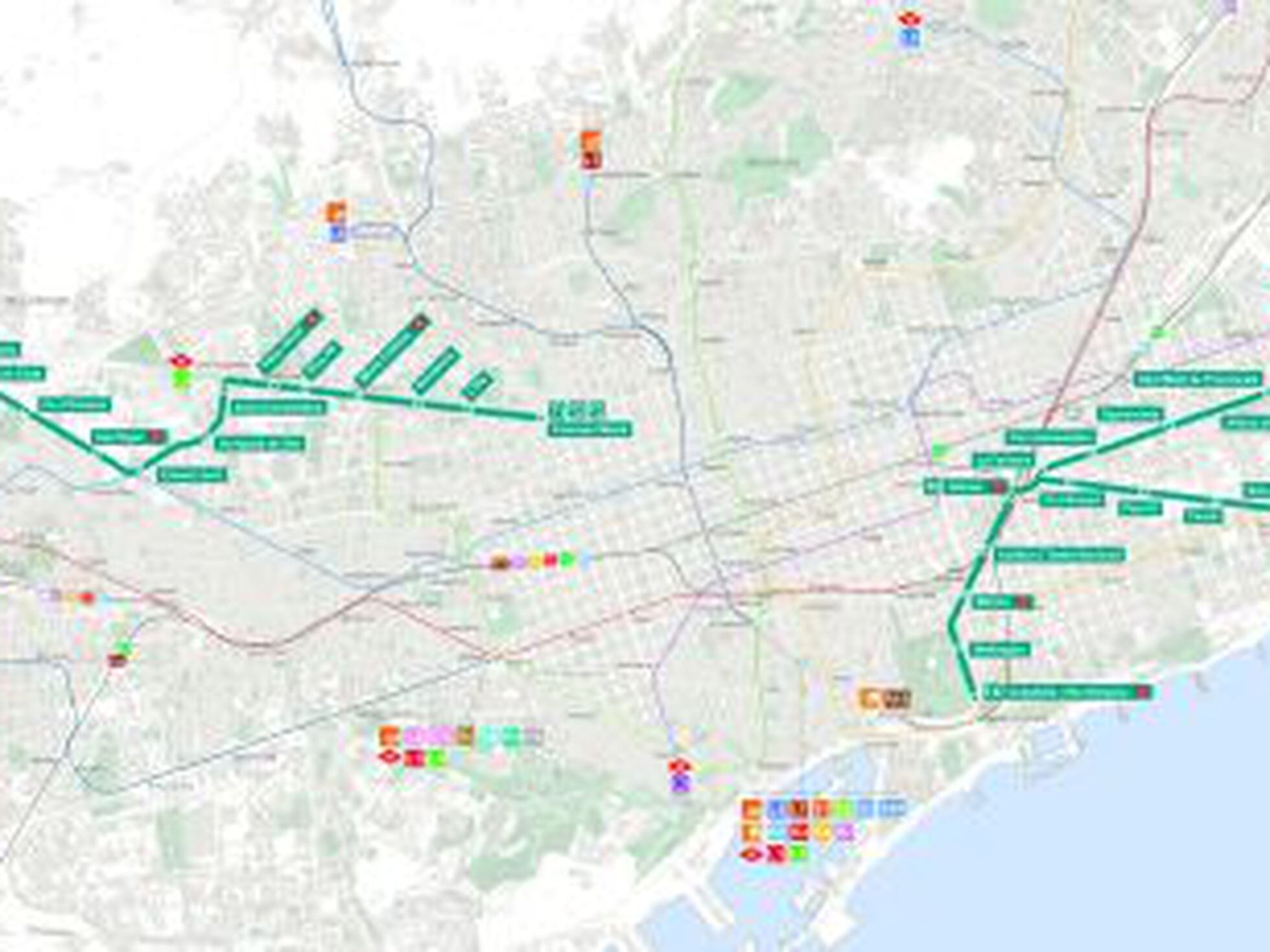 Aritm Tica Perversi N Guante Tranvia Barcelona Mapa Partes Enaguas