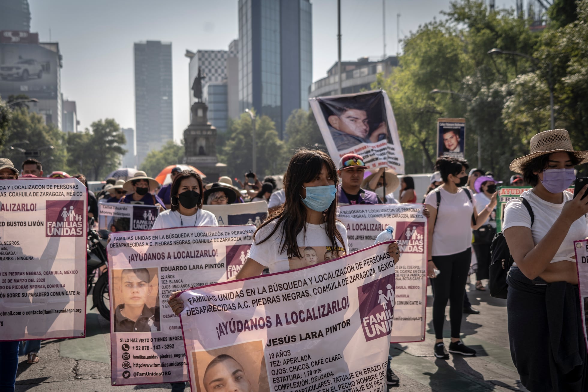 Marcha De Dignidad Nacional Madres De Desaparecidos Marchan En La