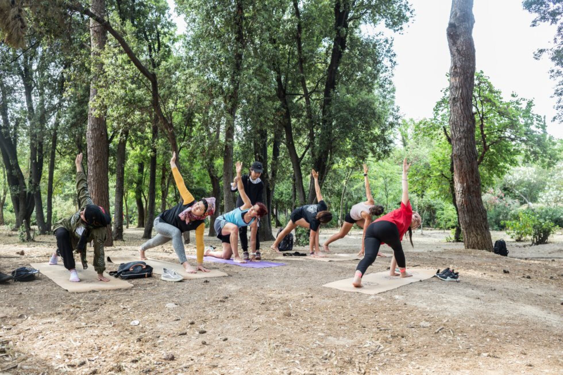 Refugiados Entrenar Cuerpo Y Mente Para Sobrevivir A Lesbos Entrenar