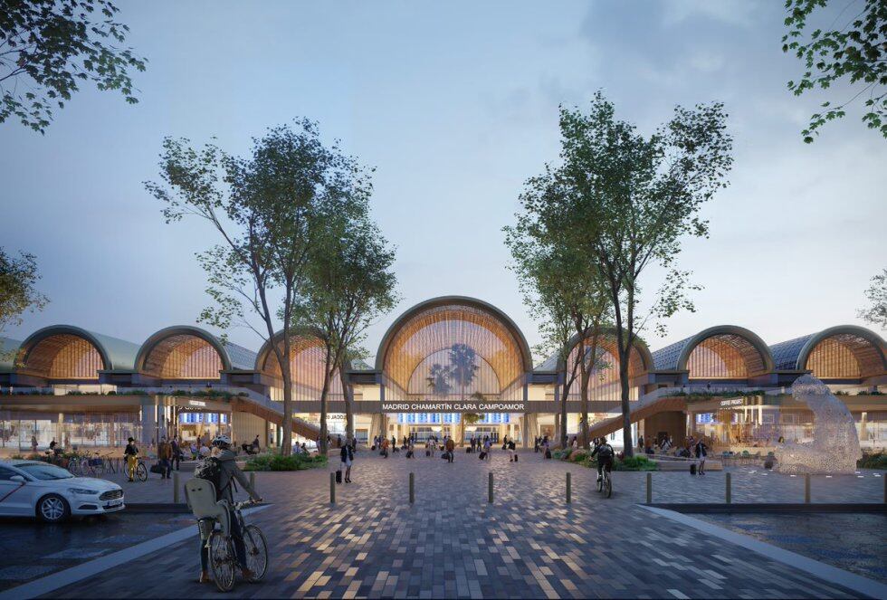 Así será la nueva estación Madrid Chamartín Clara Campoamor Fotos