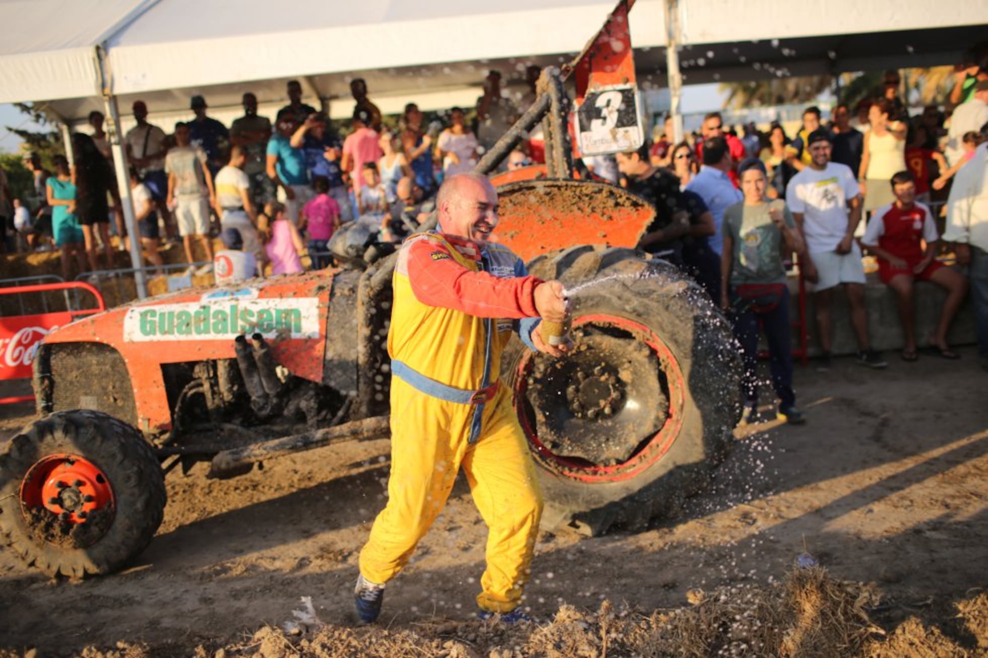 La Carrera De Tractores De Guadalcac N Desde Dentro Fotos Politica