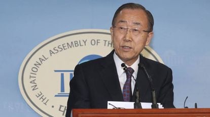 Ban Ki Moon Dice Que No Ve A Tanta Tensi N En La Pen Nsula De Corea