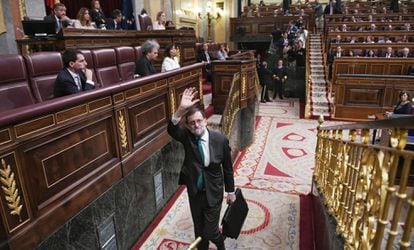 La moción de censura del PSOE a Mariano Rajoy en imágenes Fotos