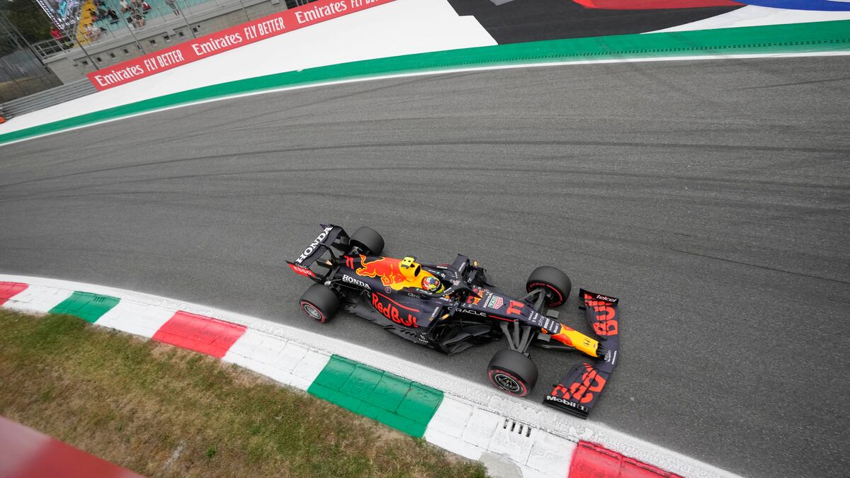 Gp Italia F Checo P Rez Deja Escapar El Podio En Monza El Pa S M Xico