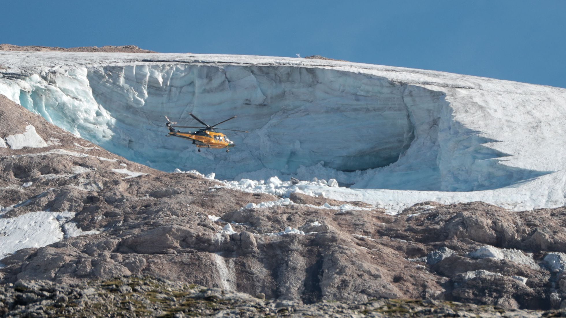 Marmolada Glacier Accident