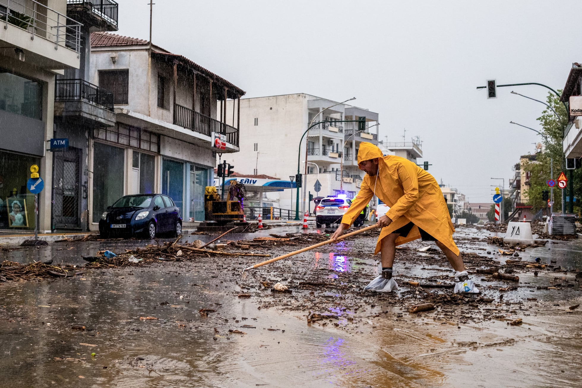 Las lluvias torrenciales e inundaciones en Grecia y Turquía en