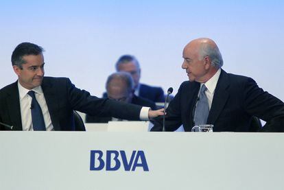 Ngel Cano Felicita Al Presidente Del Bbva Francisco Gonz Lez