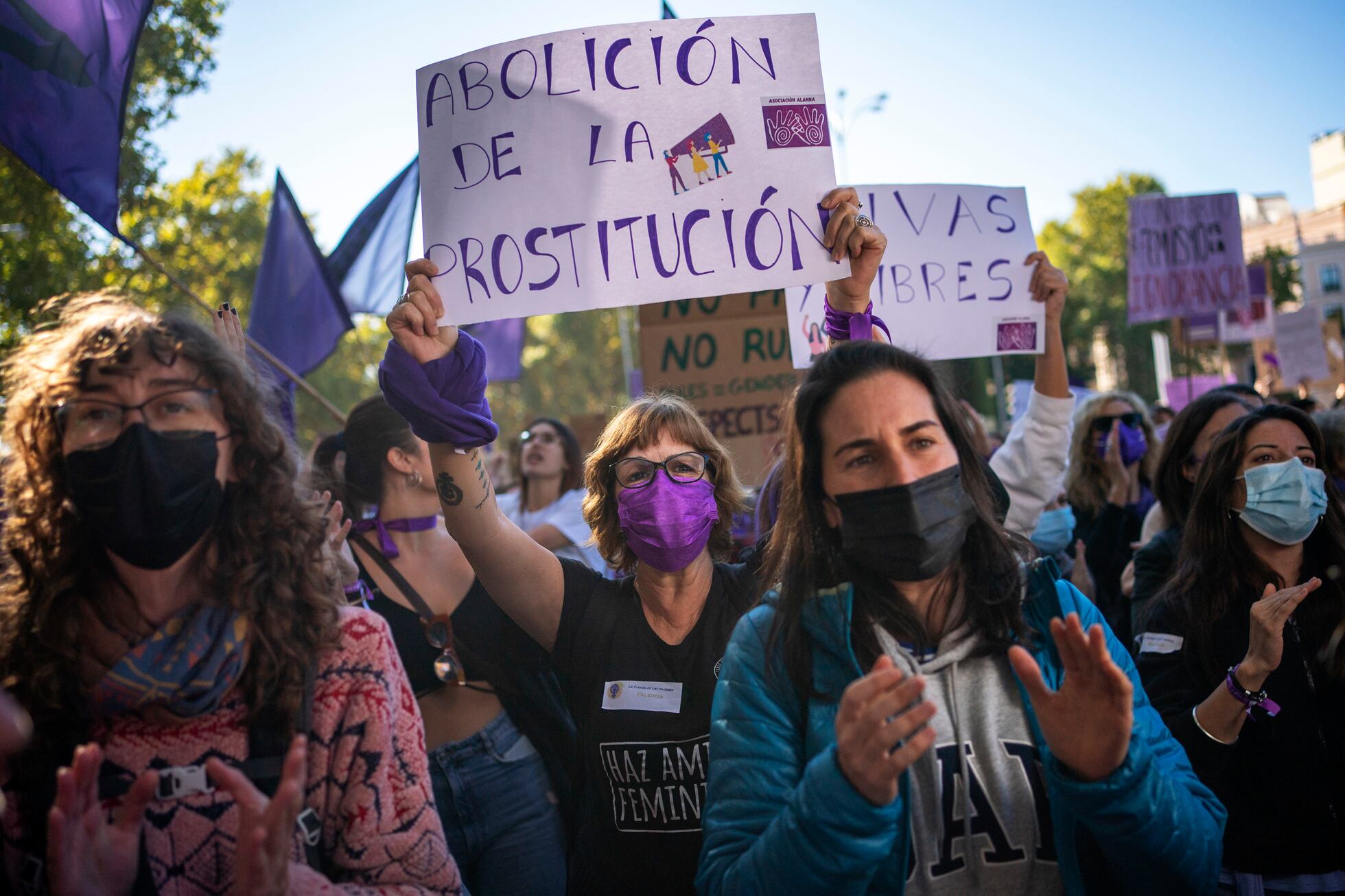 Feministas Se Manifiestan En Madrid Contra La Ley Trans Los Vientres