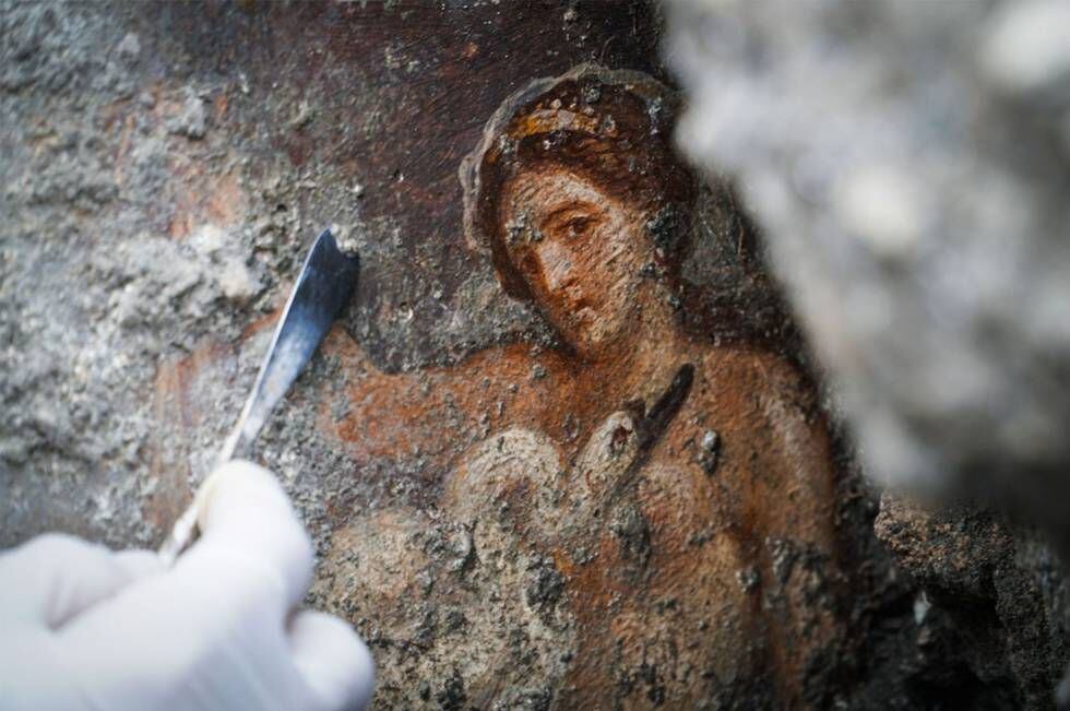 Descubierto En Pompeya Un Fresco Er Tico Nico Y Excepcional