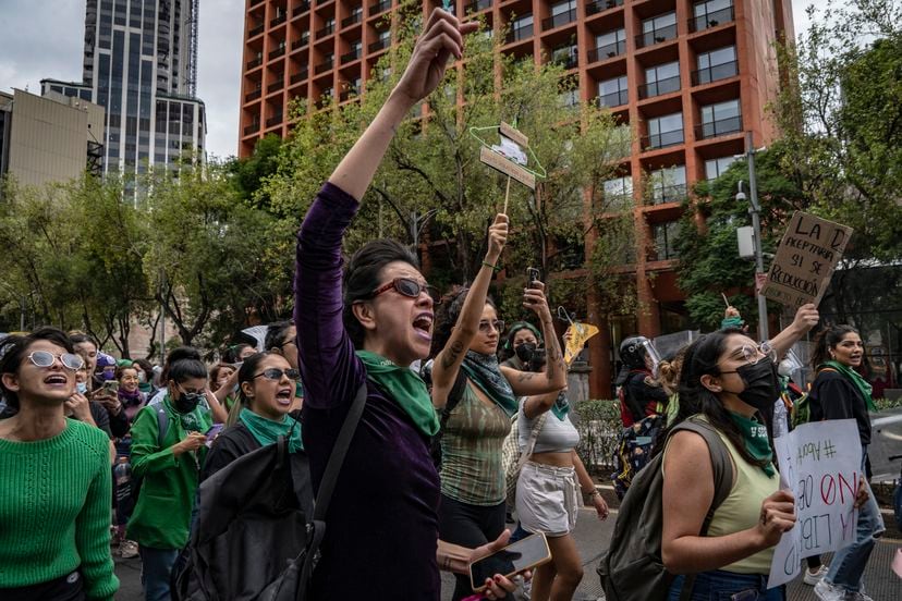 La Marcha Por La Despenalizaci N Del Aborto En Ciudad De M Xico En