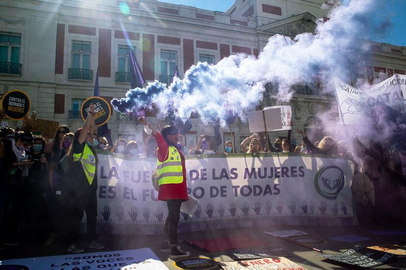 Feministas Se Manifiestan En Madrid Contra La Ley Trans Los Vientres