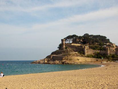 Playa de Tossa de Mar, en una imagen de archivo.