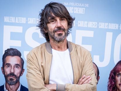 Santi Millán, en el estreno de 'Espejo, Espejo' el 12 de mayo de 2022 en Madrid.