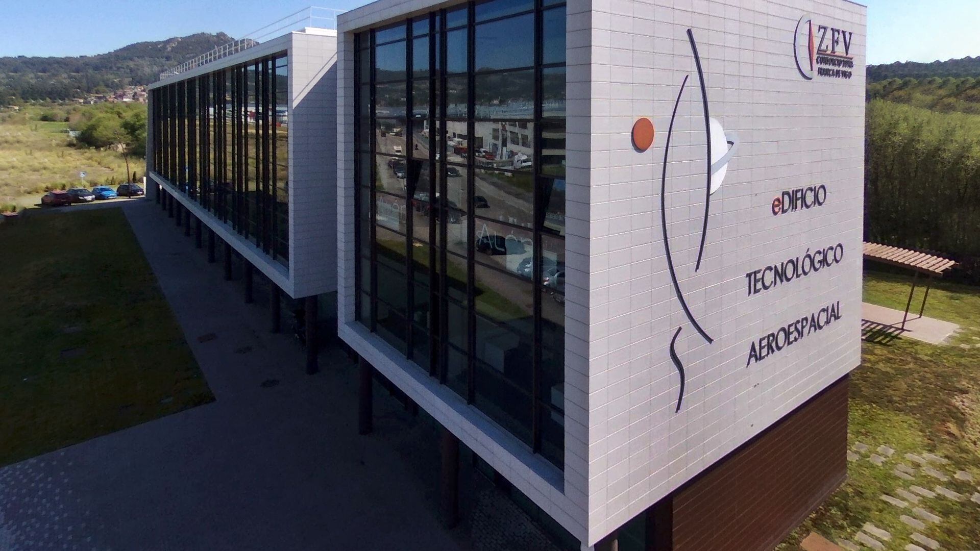 La sede de la firma en el Edificio Tecnológico Aeroespacial en Nigrán (Pontevedra).