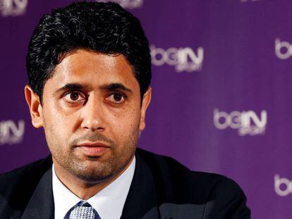 Nasser Al-Khelaifi, presidente del PSG.