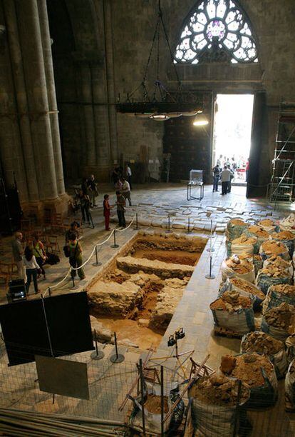 Después de siglos de polémica, han salido a la luz los restos del templo de Augusto, ocultos bajo la catedral de Tarragona