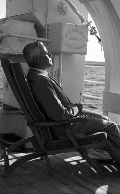 El historiador Jaume Vicens Vives.