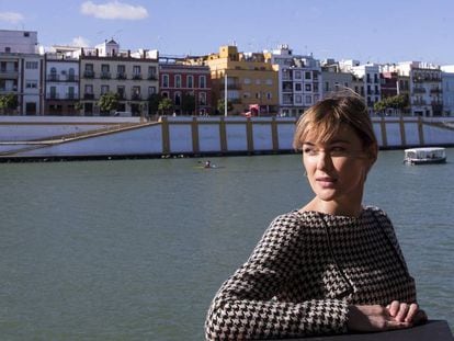 Marta Nieto, en el festival de Sevilla. En el vídeo, tráiler de la película.