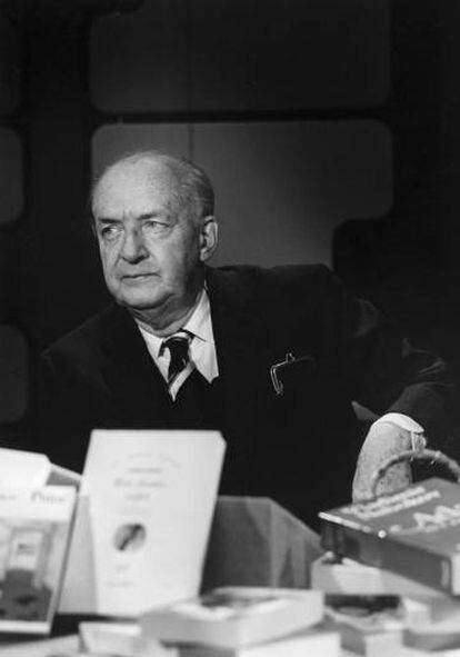 Nabokov, en París en 1975.