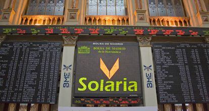 Salida a Bolsa de Solaria en 2017.