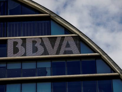 Sede de BBVA, en Madrid.