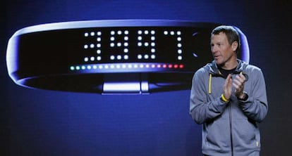 Armstrong, en un evento de Nike en enero.