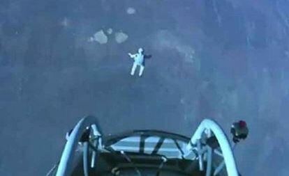 El salto de Felix Baumgartner desde la estratosfera