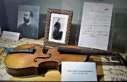El Museo George Enescu, uno de los músicos más importantes de Rumania, se encuentra en el palacio Cantacuzino de Bucarest, de estilo modernista.