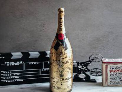 Los Goya pasan del cava y brindan con champán
