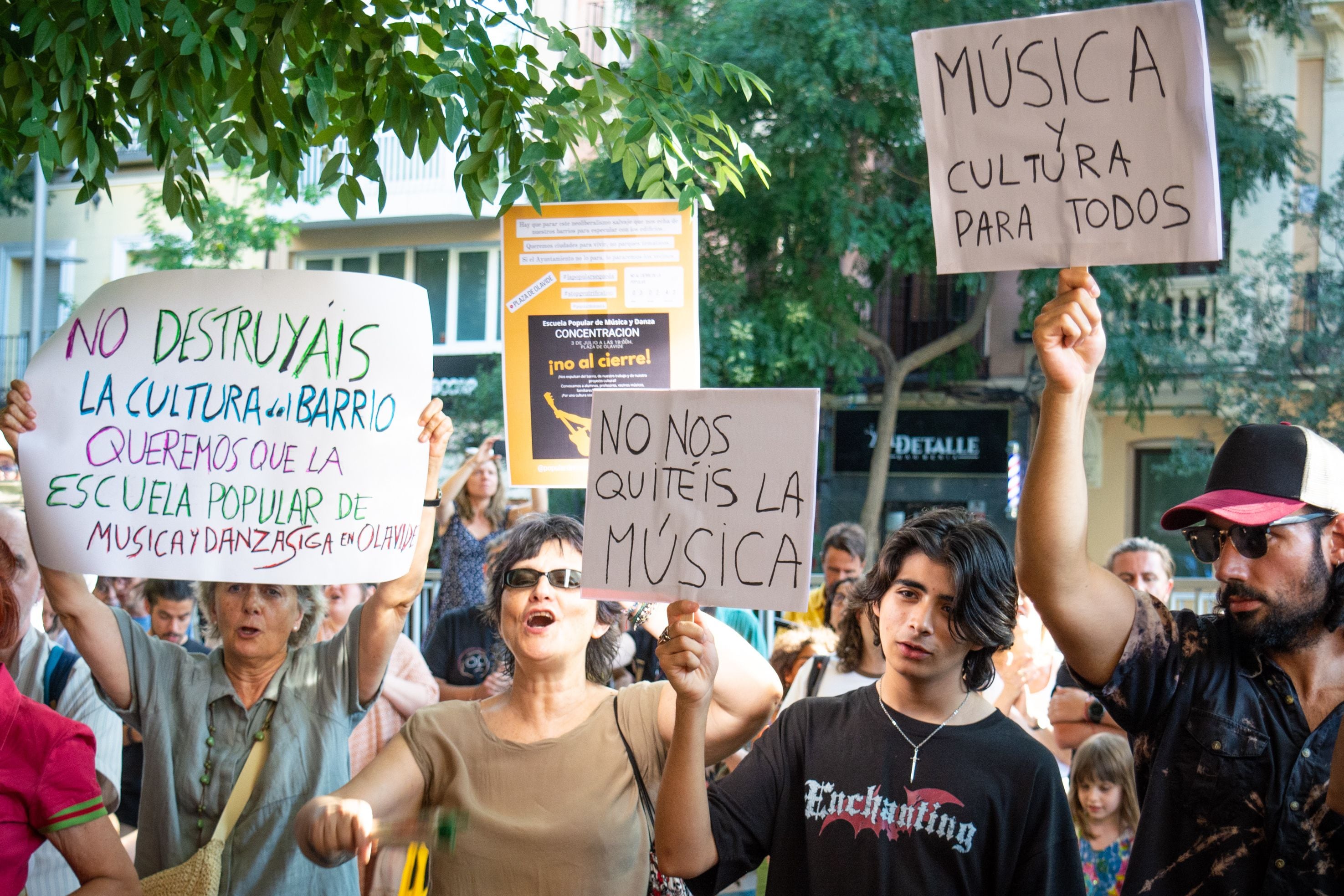 Chamberí, en defensa de su santuario musical: “Cuando una escuela cierra, el barrio muere”