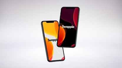 Dos iPhones reacondicionados por Swappie.