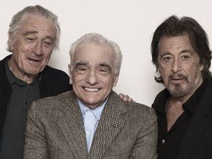 Los dos actores se reúnen con Martin Scorsese en otra historia de la mafia, ‘El irlandés’. En una entrevista en Londres confiesan que es difícil que vuelva a repetir en un proyecto parecido