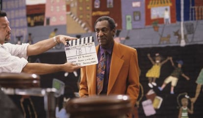 Bill Cosby, en 1990, durante la grabación del ‘show’ que le dio la fama.