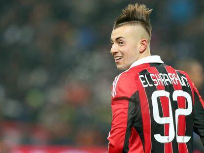 El Shaarawy, del Milán, en una imagen de archivo.