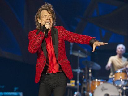 Los Rolling Stones en concierto el pasado a&ntilde;o en el circuito de Indianapolis