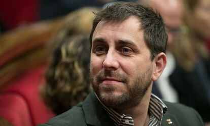 Antoni Comín, al Parlament .