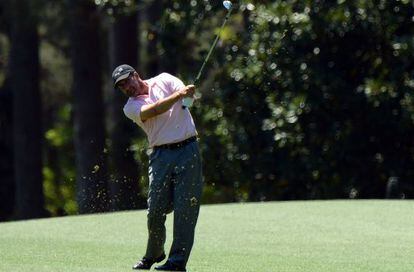 Olazabal, en la tercera jornada del Masters.