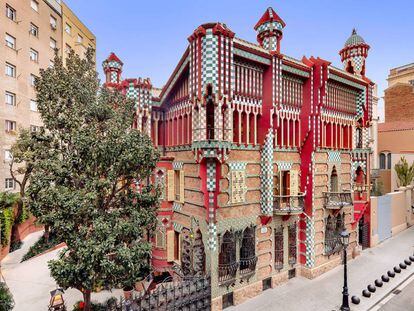 La Casa Vicens, a Gràcia.