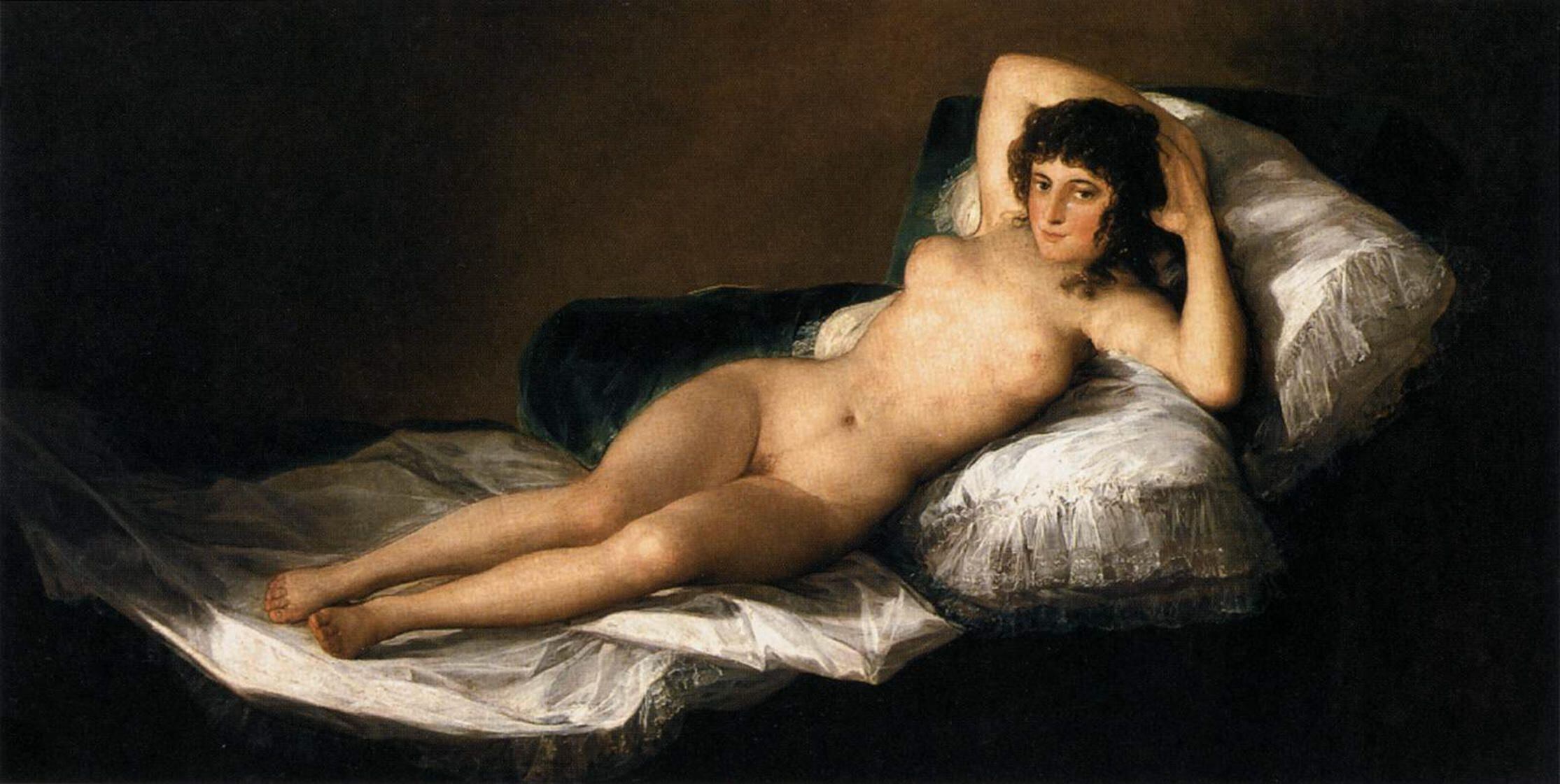 'La maja desnuda', de Francisco de Goya y Lucientes.
