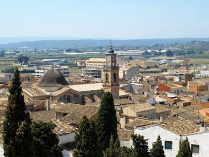 Vista de Navarrés, del twitter del Ayuntamiento de la localidad.