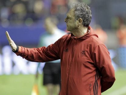 Joaqu&iacute;n Caparr&oacute;s en el &uacute;ltimo partido de Osasuna en Copa. 