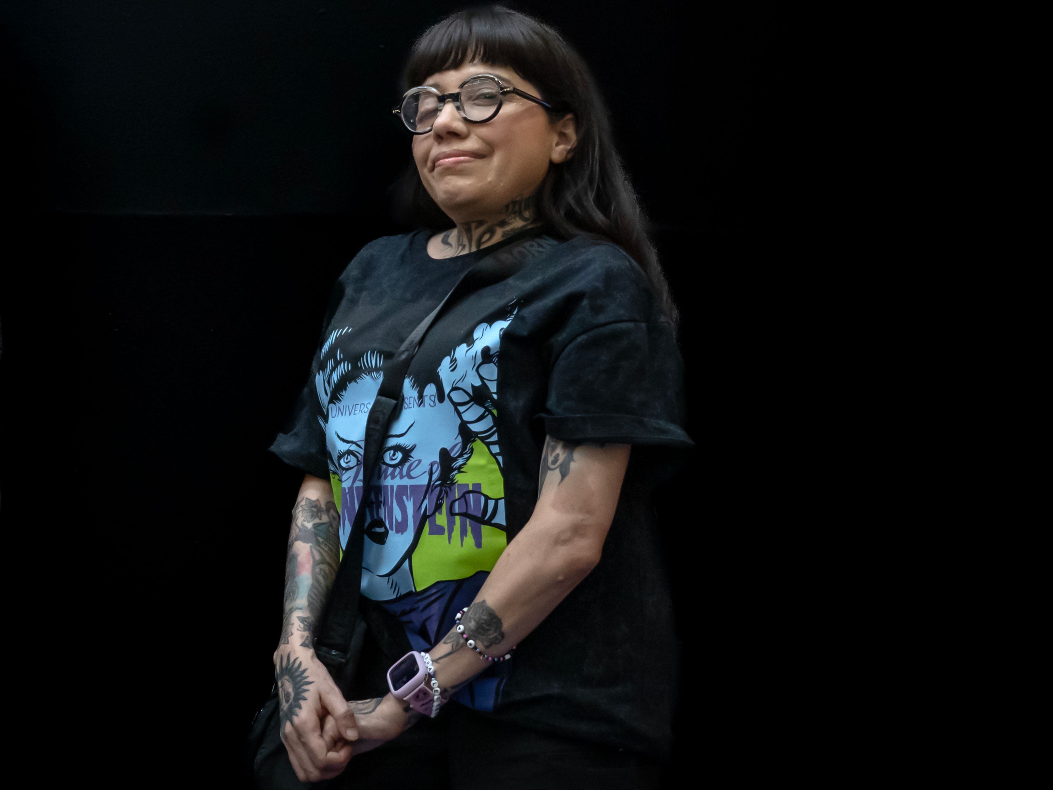 Dahlia De La Cerda, en la Feria Internacional del Libro 2023.