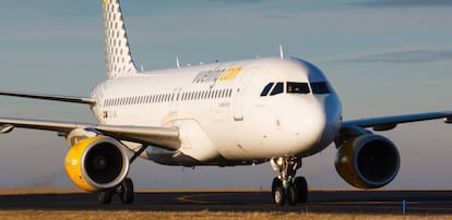 Uno de los aviones de Vueling.