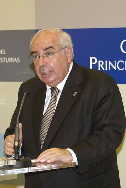 Vicente Álvarez Areces, presidente de Asturias.