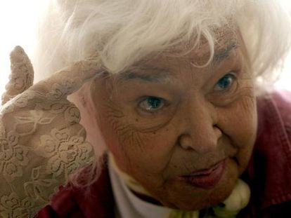 La feminista egipcia Nawal al Saadawi.