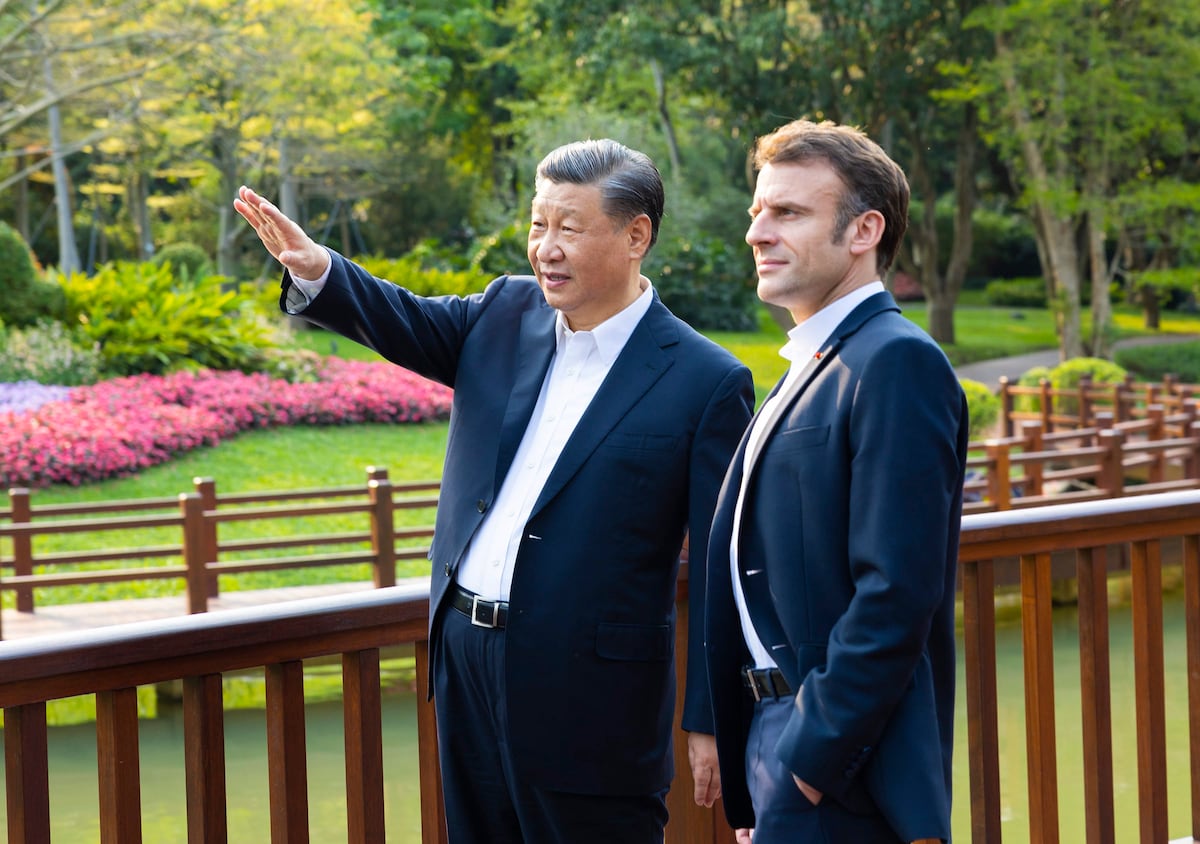 Críticas a Macron por distanciarse de la política de EE UU ante China |  Internacional