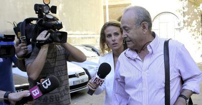El juez que instruye el caso Nóos, José Castro, a la salida de los juzgados de instrucción.